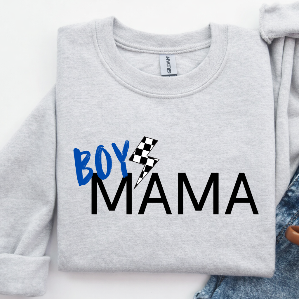 Boy Mama Sweatshirt Crewneck
