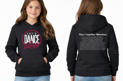 Youth Let's Dance Studio Hooded Sweatshirt