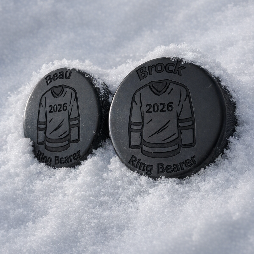 Personalized Hockey Pucks