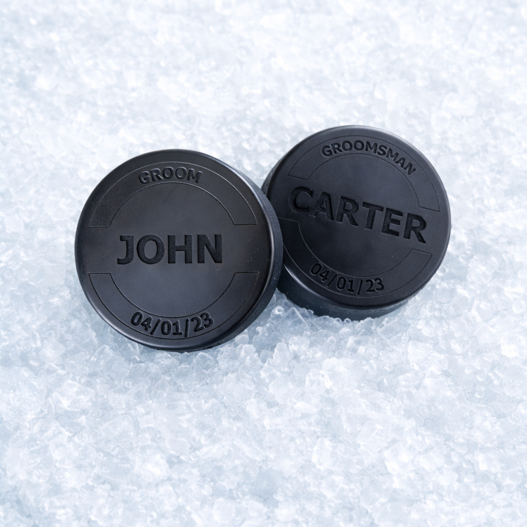 Personalized Hockey Pucks