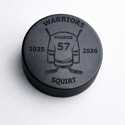 Personalized Hockey Pucks