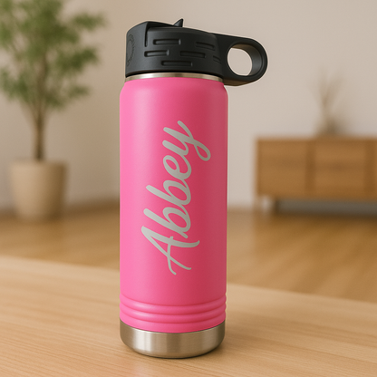 32 oz Engraved Water Bottle