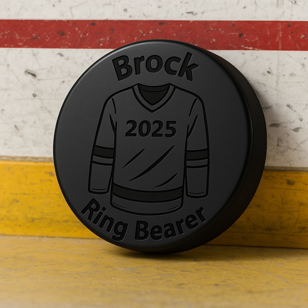 Personalized Hockey Pucks