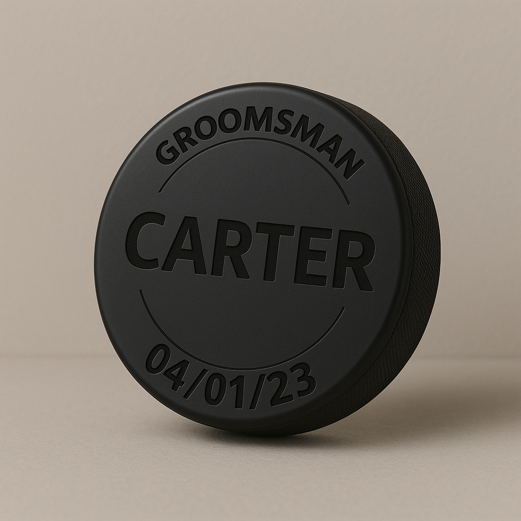 Personalized Hockey Pucks