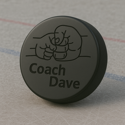 Personalized Hockey Pucks