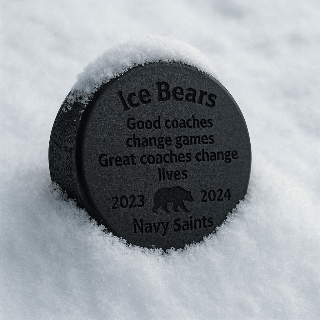 Personalized Hockey Pucks