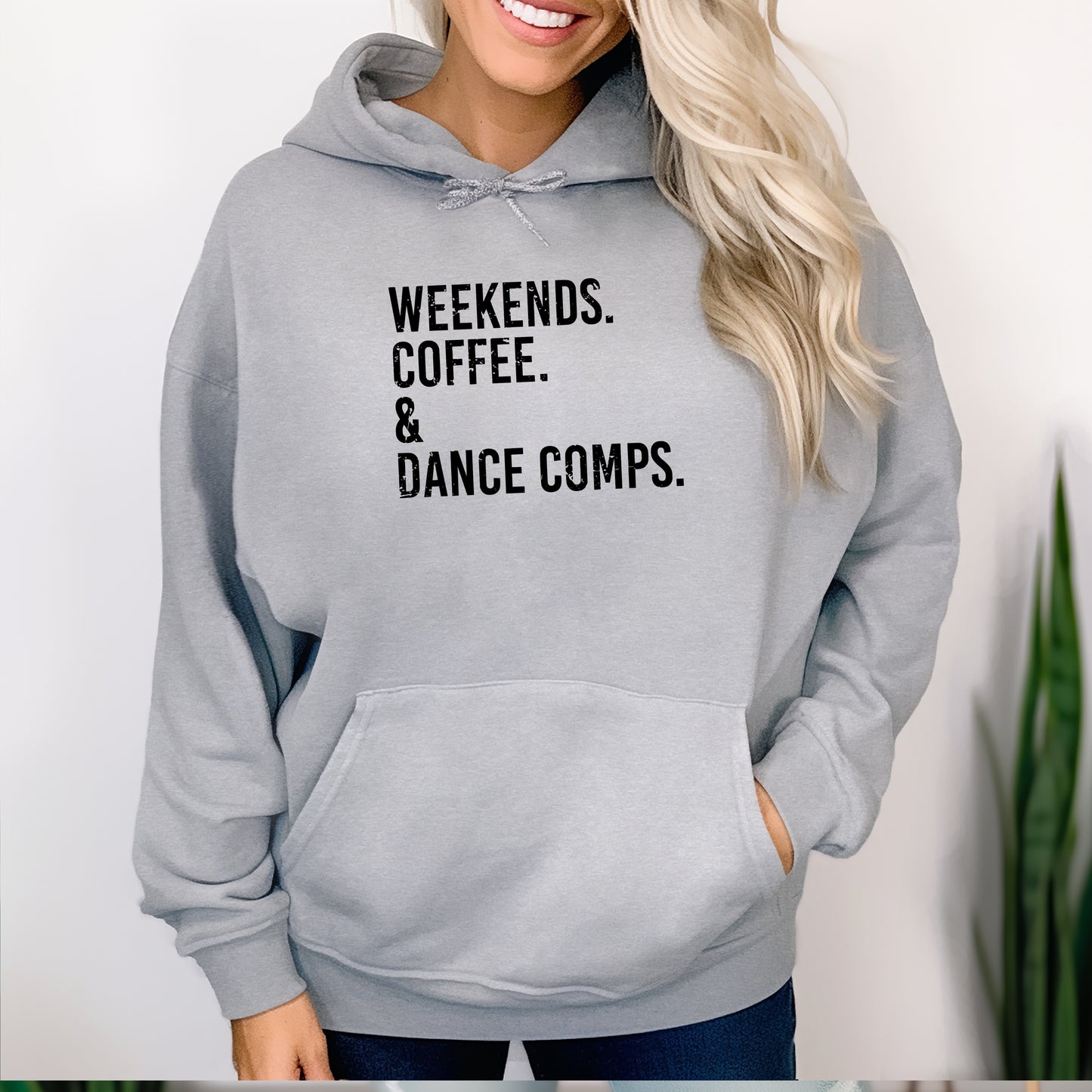 Weekends Coffee and Dance Comps Hooded Sweatshirt