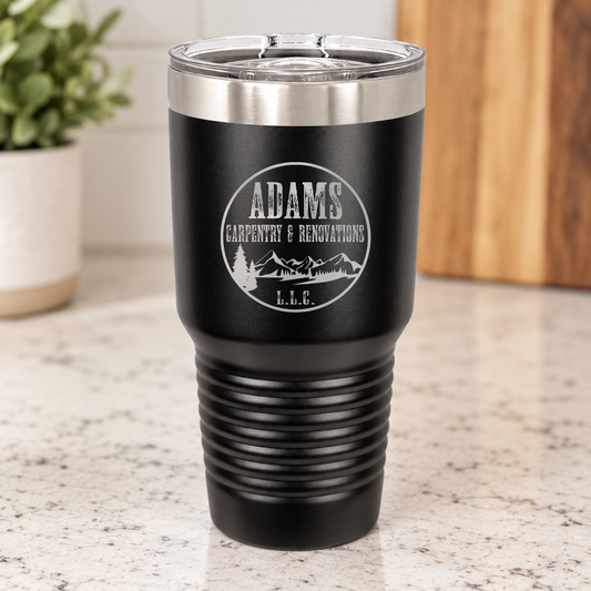 30 oz Custom Engraved Tumbler