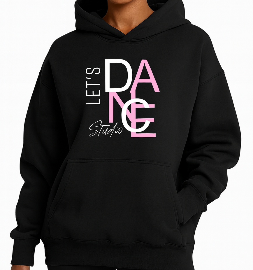 Teen/Adult Let's Dance Studio Oversized Hoodie