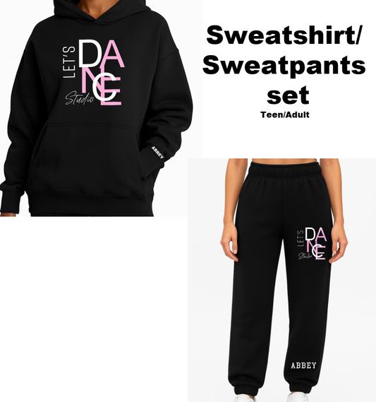 Teen/Adult Sweatshirt/Sweatpants Set