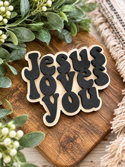 Jesus Loves You Magnet