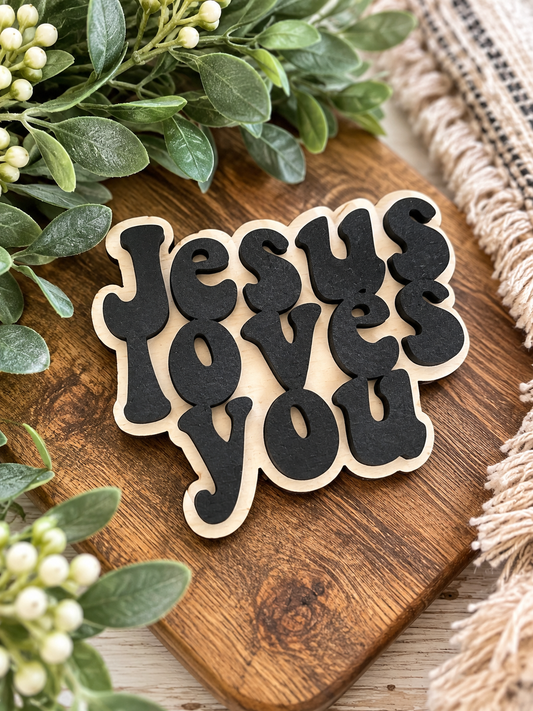 Jesus Loves You Magnet