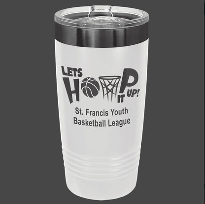 20 oz engraved tumbler