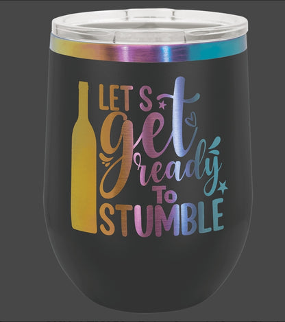 12 oz Stemless Wine Tumbler