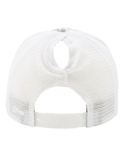 Chaos Coordinator Embroidered Women Ponytail Hat