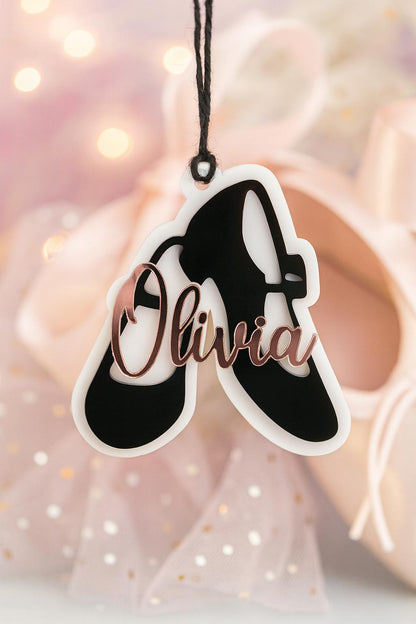 Personalized Dance Tap Shoes Ornament