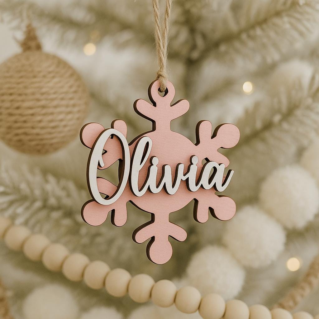 Boho Christmas Ornament