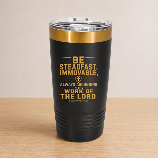 Engraved Bible Verse Tumbler