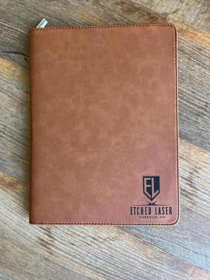 Personalized Leatherette Portfolio