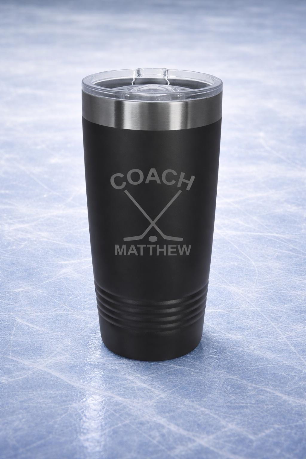 Personalized Hockey Coach Tumbler