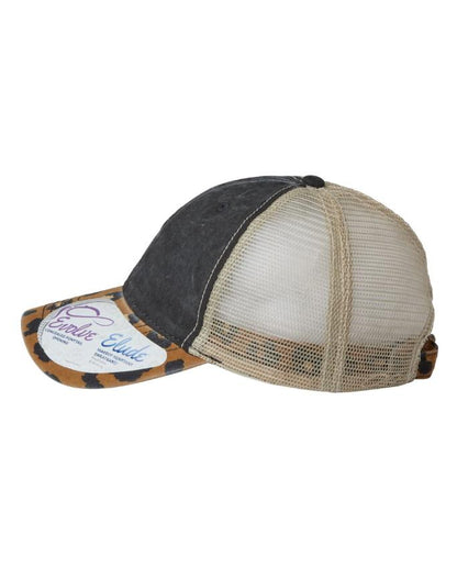 Embroidered Mama Women's Modern Trucker Cap