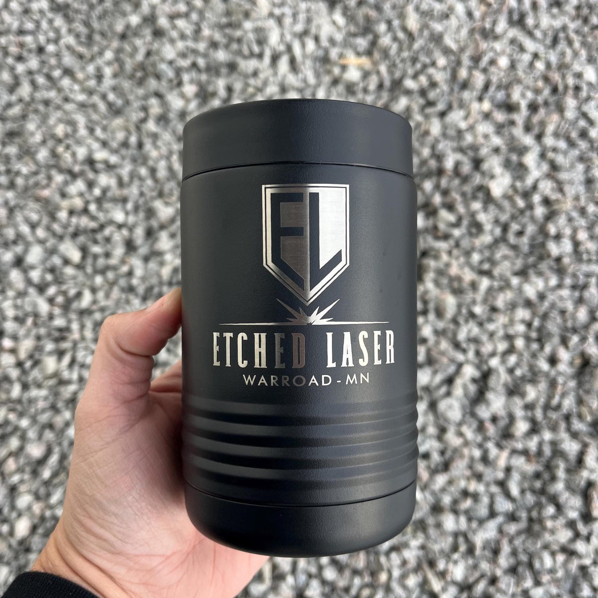 Personalized Laser Engraved Can Cooler – Custom Polar Camel Stainless Steel Gift