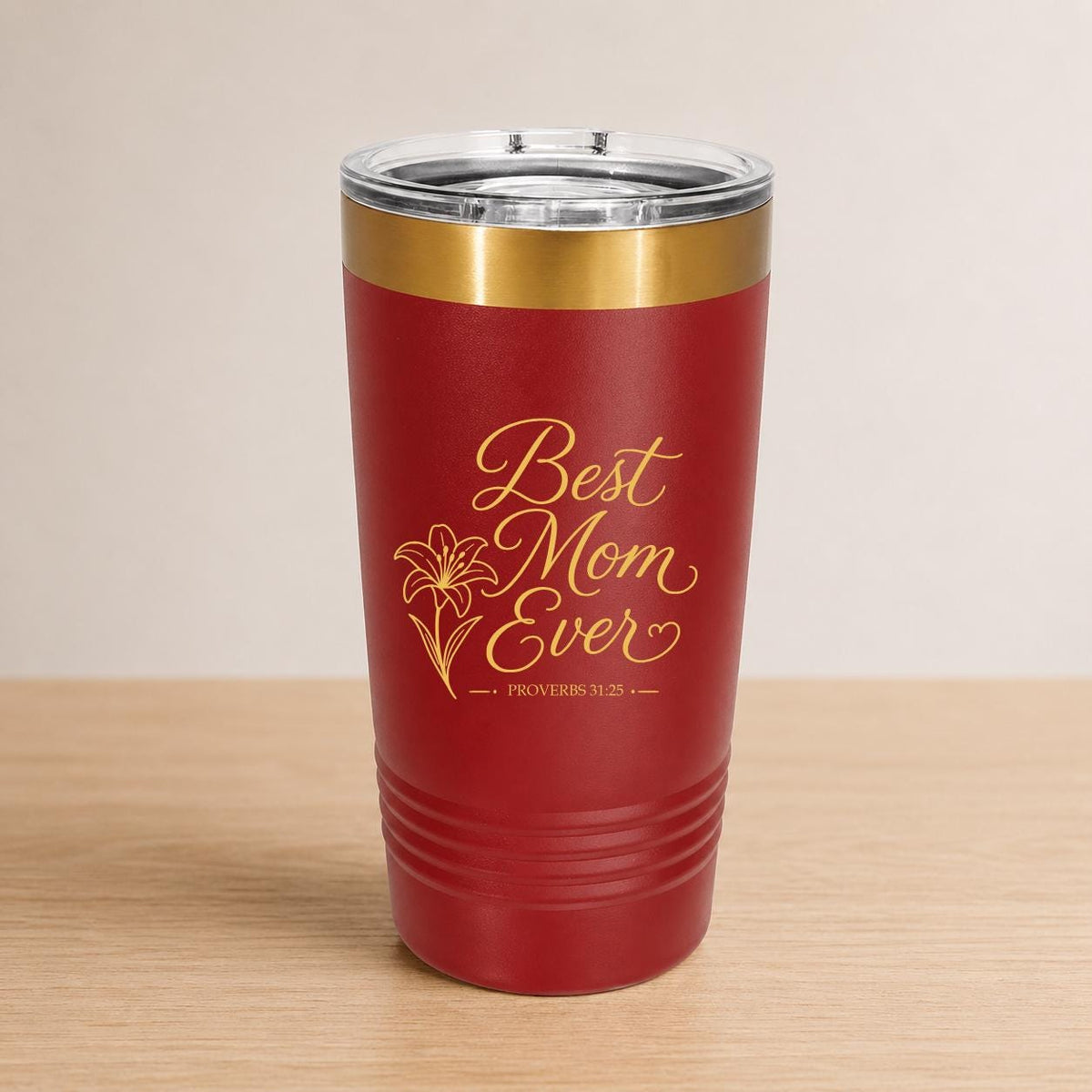 Engraved Stainless Steel Tumbler | Best Mom Ever