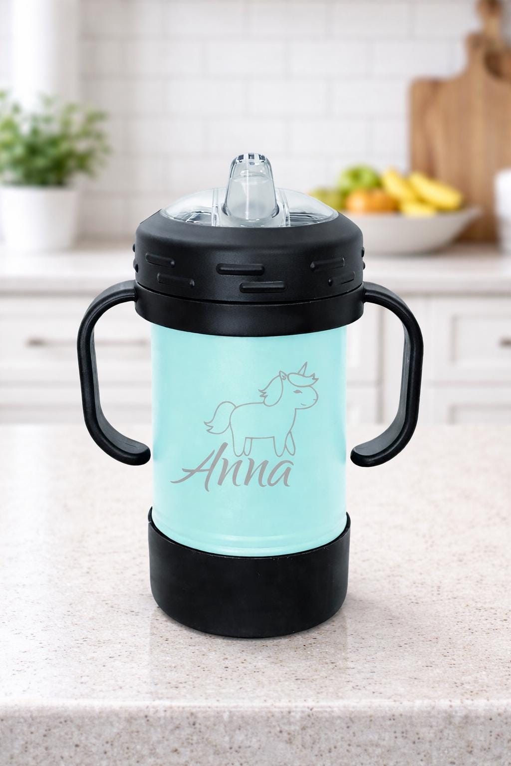 Personalized Polar Camel Stainless Steel Sippy Cup