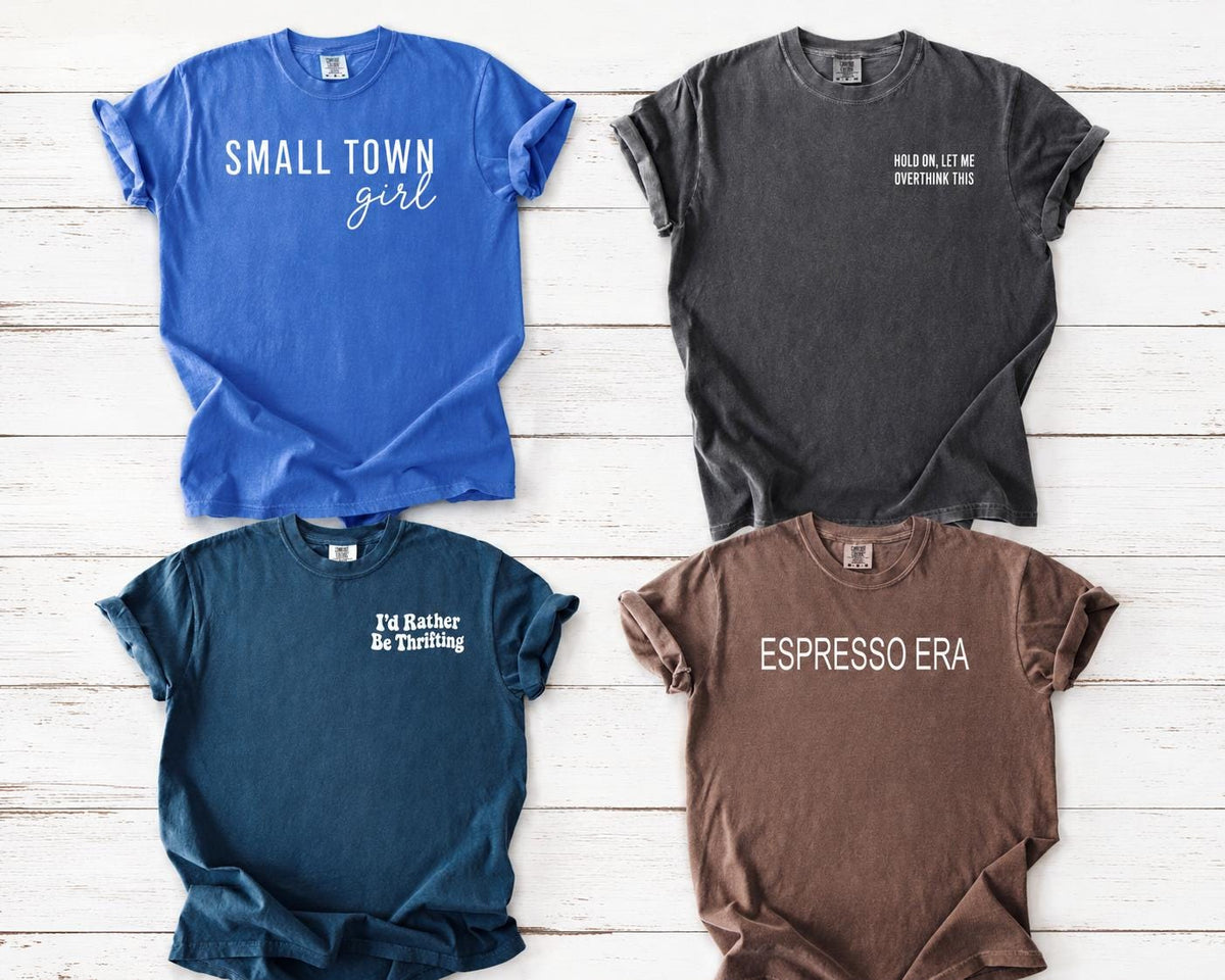 Comfort Colors Graphic Tee | Small Town Girl