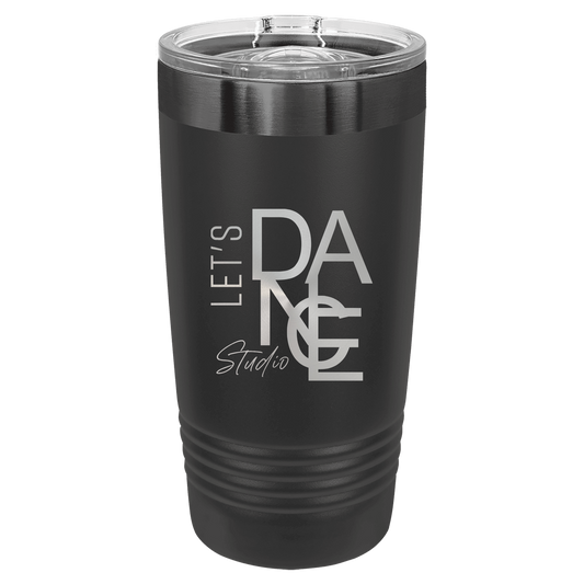 Let's Dance Studio Logo 20 oz tumbler