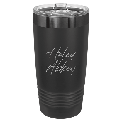 Let's Dance Studio Logo 20 oz tumbler