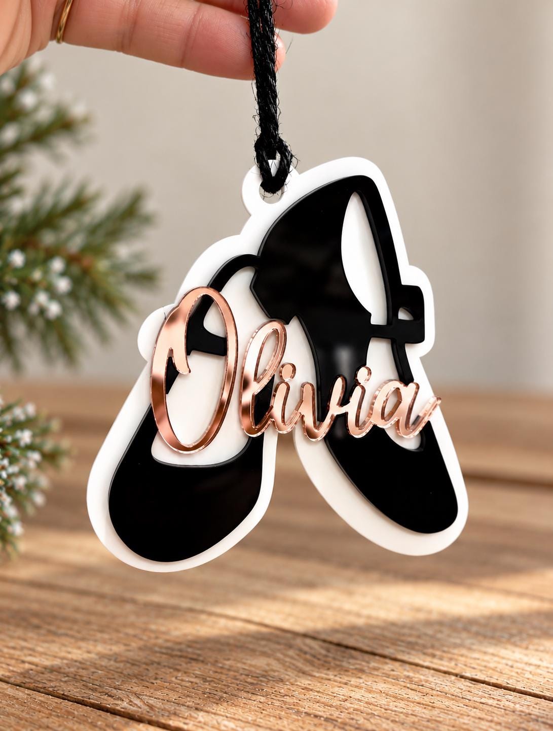Personalized Dance Tap Shoes Ornament