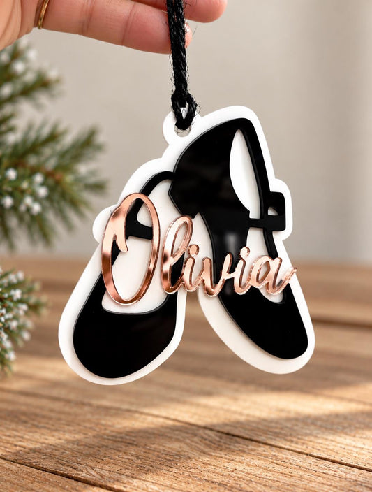 Personalized Dance Tap Shoes Ornament