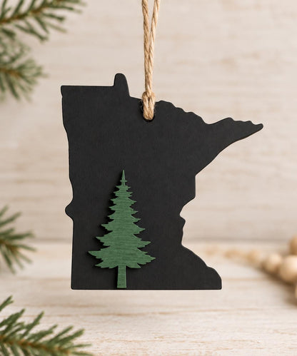 Minnesota Christmas Ornament