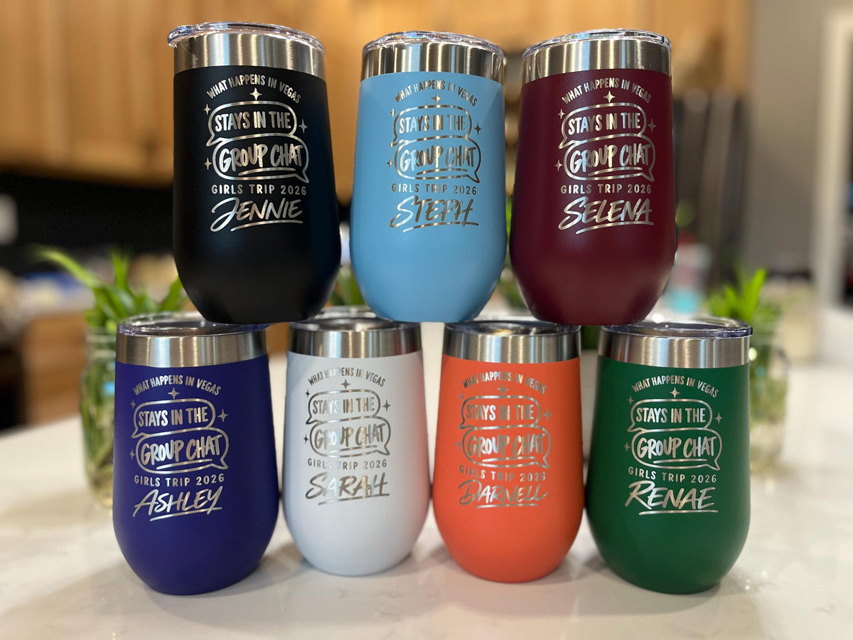 Personalized Polar Camel Tumbler, Engraved 12 oz or 16 oz Insulated Cup