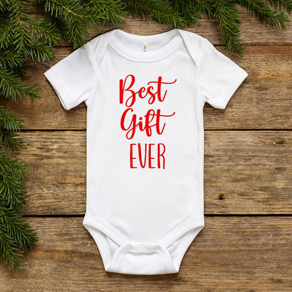 Christmas Baby • Christmas Outfit • Holiday Pregnancy Announcement • Newborn Bodysuit