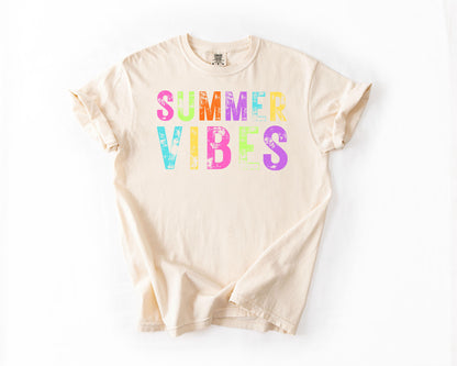 Summer Vibes Comfort Colors Tee