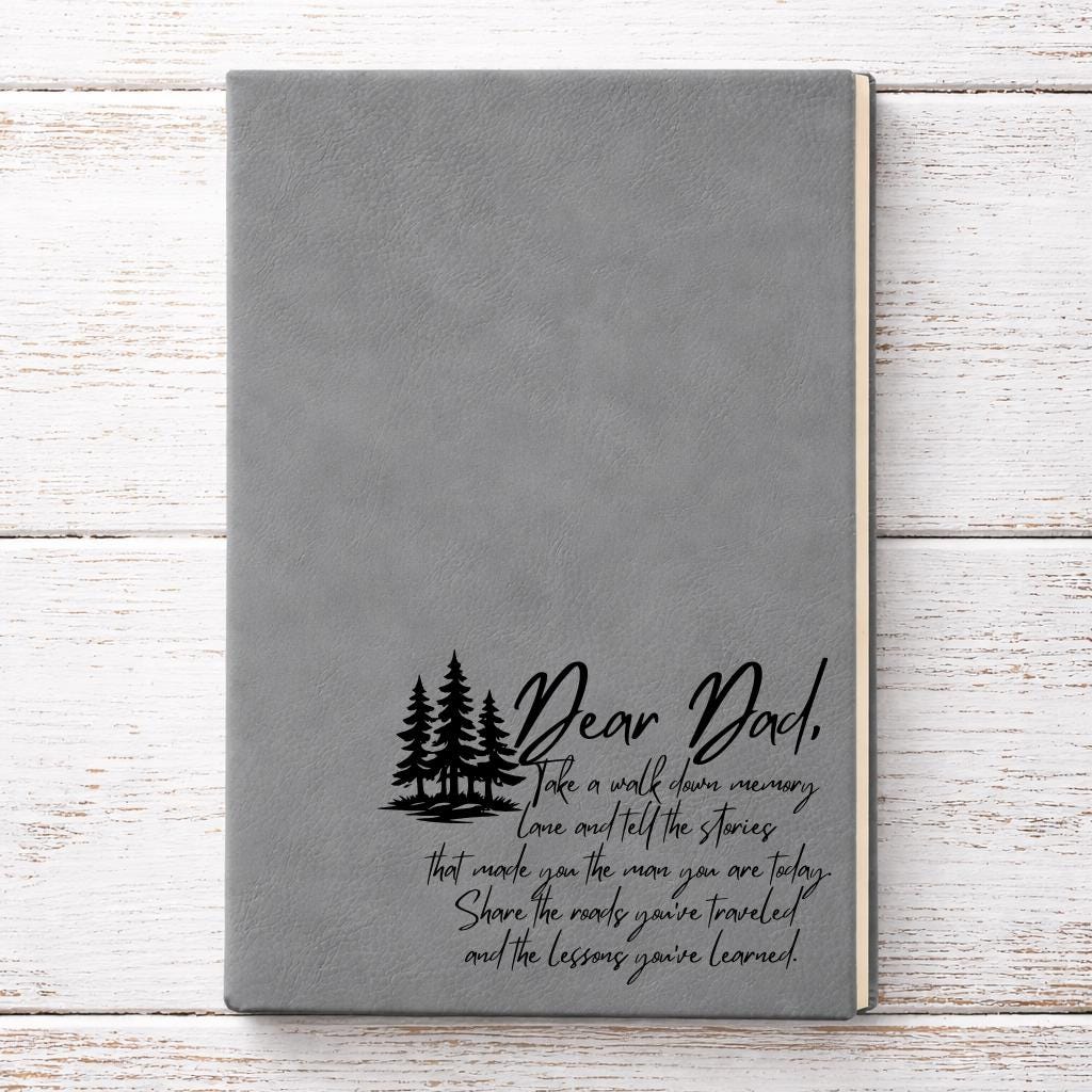 Dear Dad Memory Journal