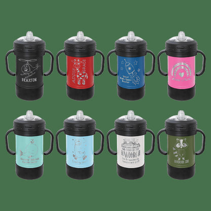 Personalized Polar Camel Stainless Steel Sippy Cup