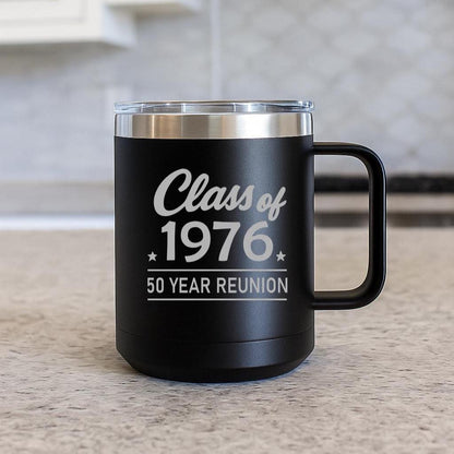 15 oz Class of _____ Engraved Handled Tumbler