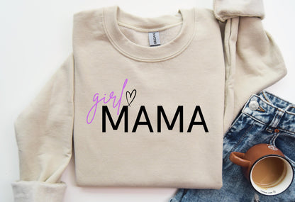 Girl Mama Crewneck Sweatshirt