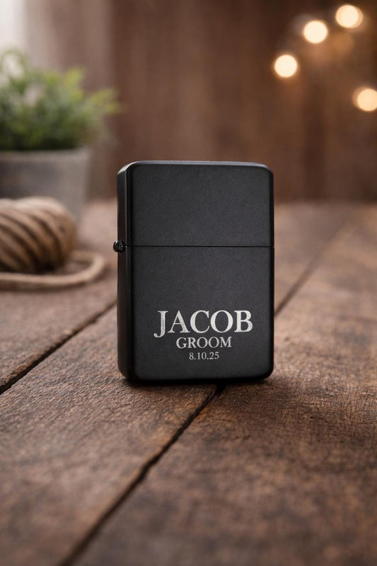 Personalized Lighter, Groomsmen Lighter