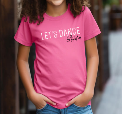 Youth Let's Dance Studio T-Shirt