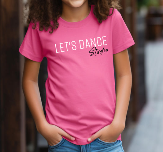 Youth Let's Dance Studio T-Shirt
