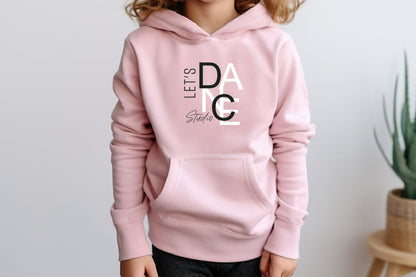 Youth Pink Hooded Sweatshirt