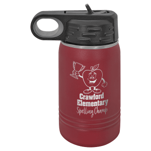 12 oz Engraved Water Bottle