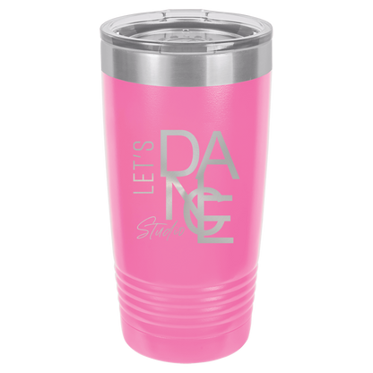 Let's Dance Studio Logo 20 oz tumbler