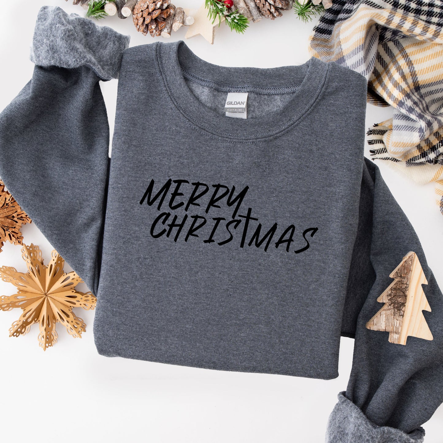 Merry Christmas Crewneck Sweatshirt