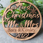 Personalized First Christmas together ornament